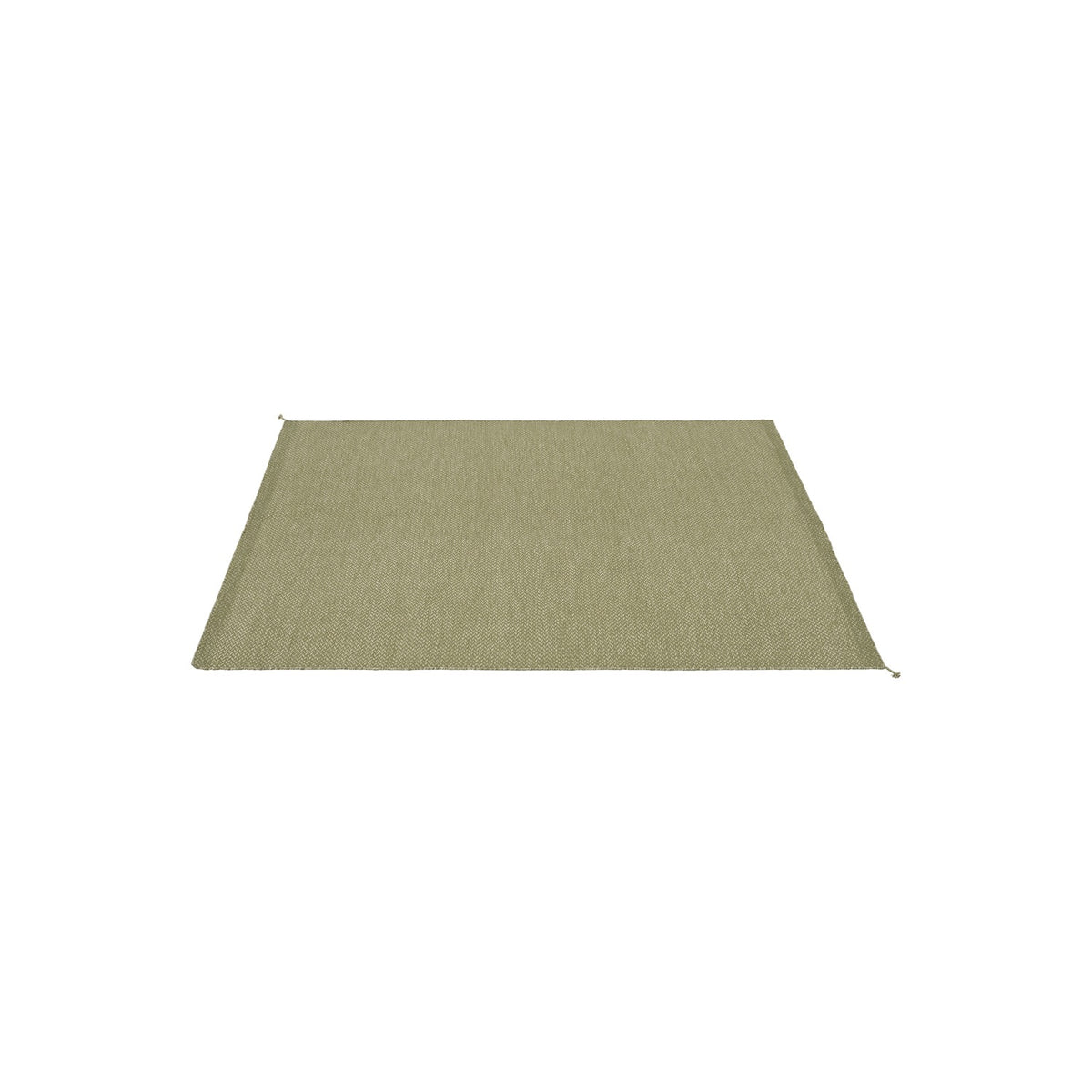 Ply Rug Recycled Polyester - 200 × 300 cm, Moss Green - Rugs - Muuto