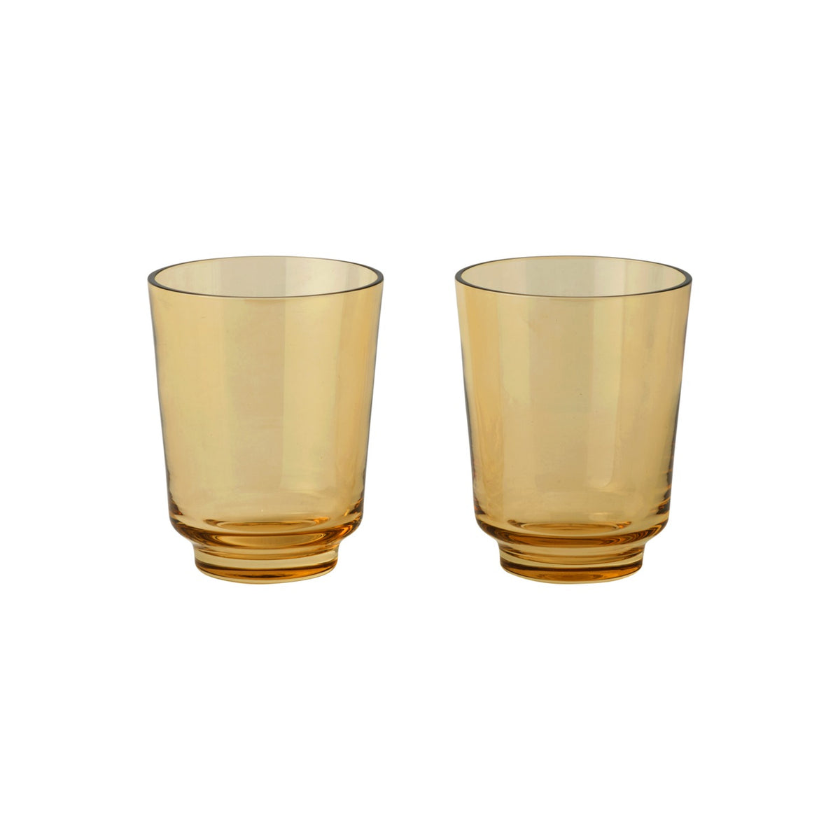 Raise Glasses - 30 cl (Set of 2), Burnt Orange - Glassware - Muuto