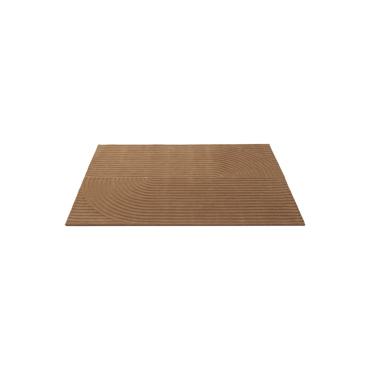 Relevo Quattro Rug - 170 × 240 cm, Burnt Orange - Rugs - Muuto