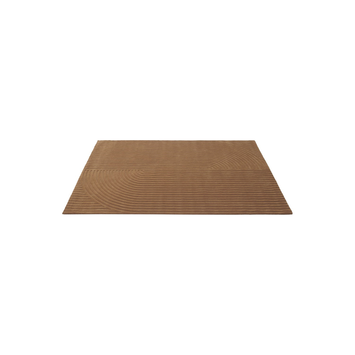Relevo Quattro Rug - 200 × 300 cm, Burnt Orange - Rugs - Muuto