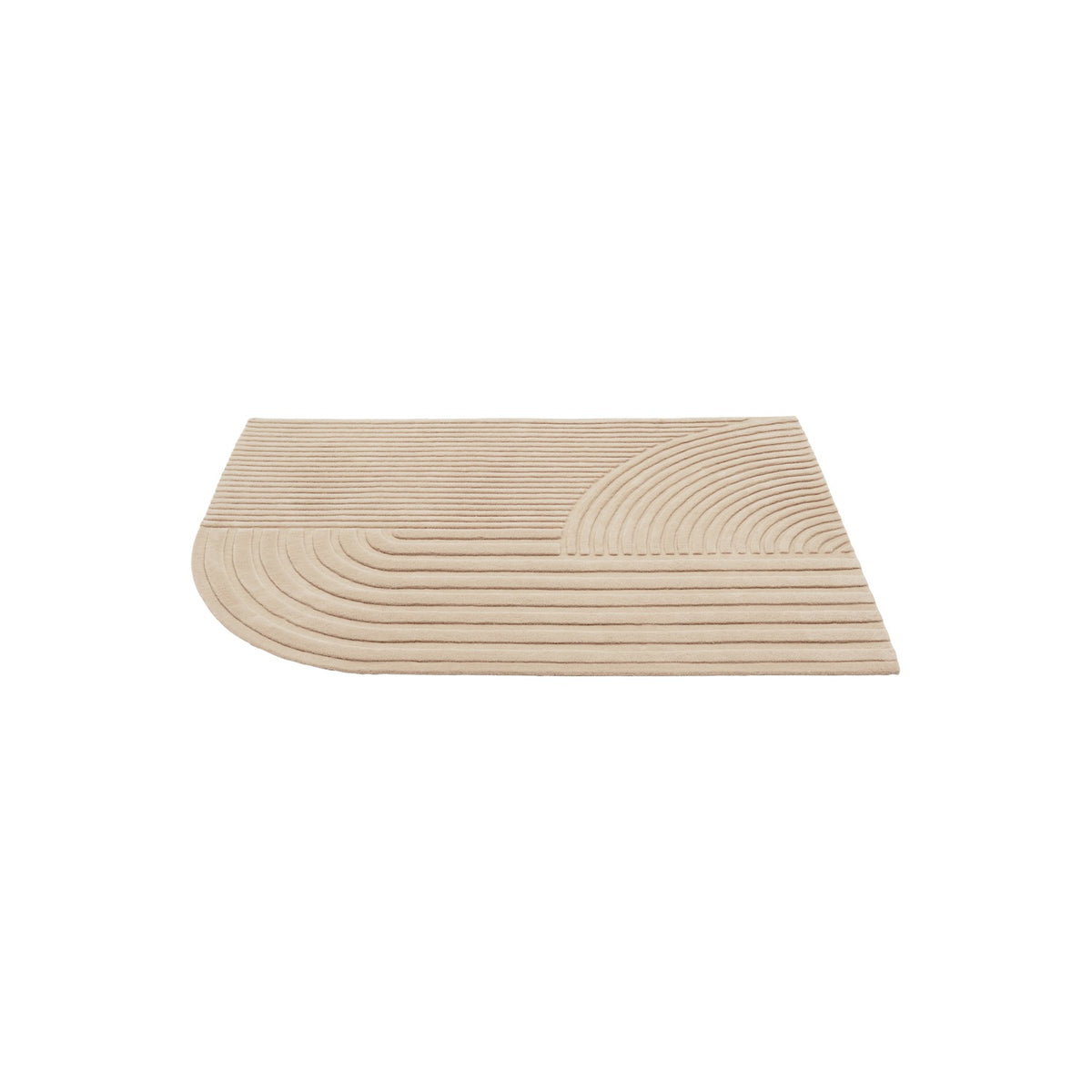 Relevo Rug - 170 × 240 cm, Light Rose - Rugs - Muuto