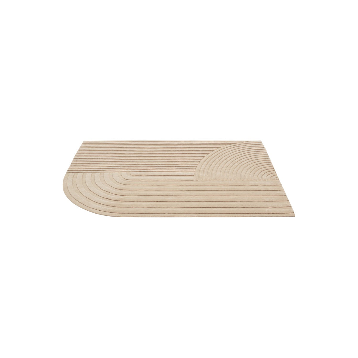 Relevo Rug - 200 × 300 cm, Light Rose - Rugs - Muuto
