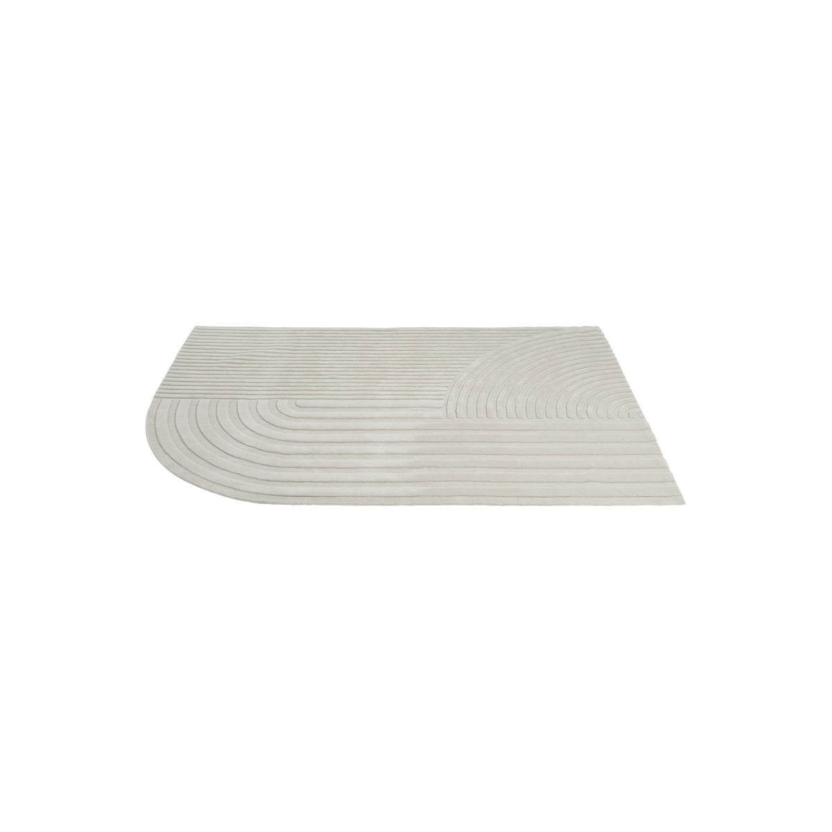 Relevo Rug - 200 × 300 cm, Off-White - Rugs - Muuto