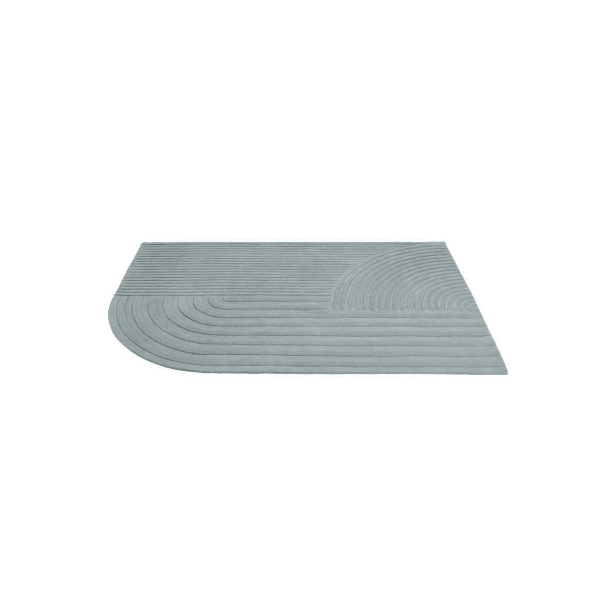 Relevo Rug - 200 × 300 cm, Sage Green - Rugs - Muuto