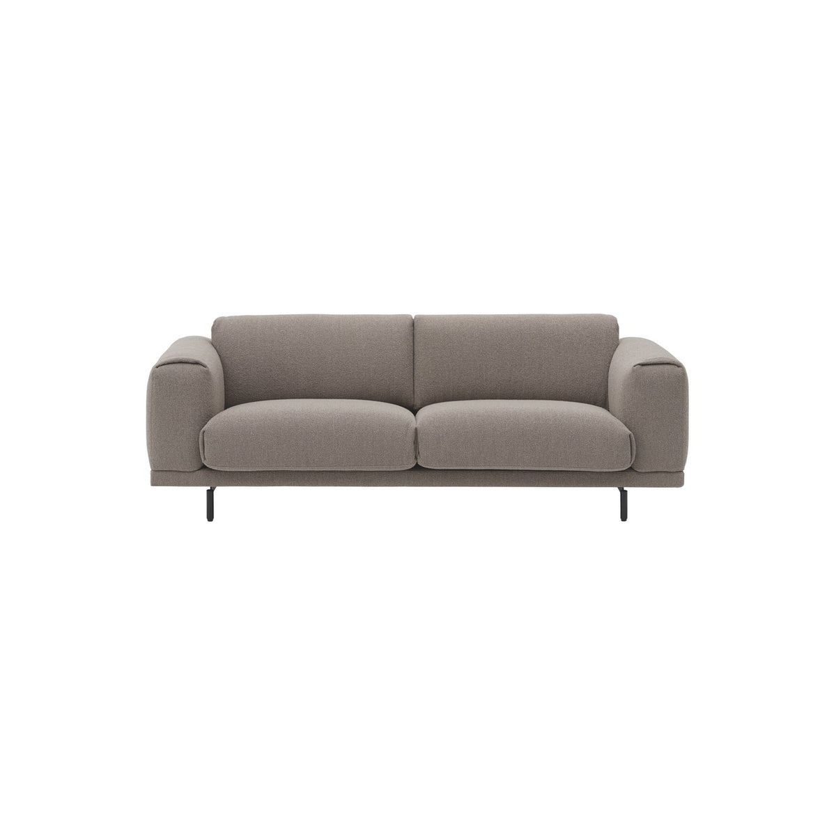 Rest Sofa - 3-Seater, Hearth 6 / Black - Sofas - Muuto