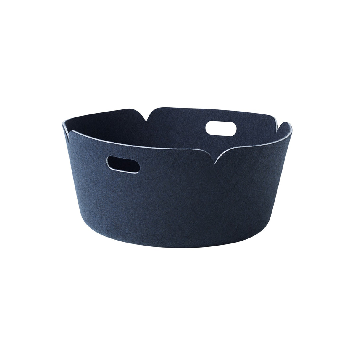 Restore Round Basket - Midnight Blue - Storage Box - Muuto
