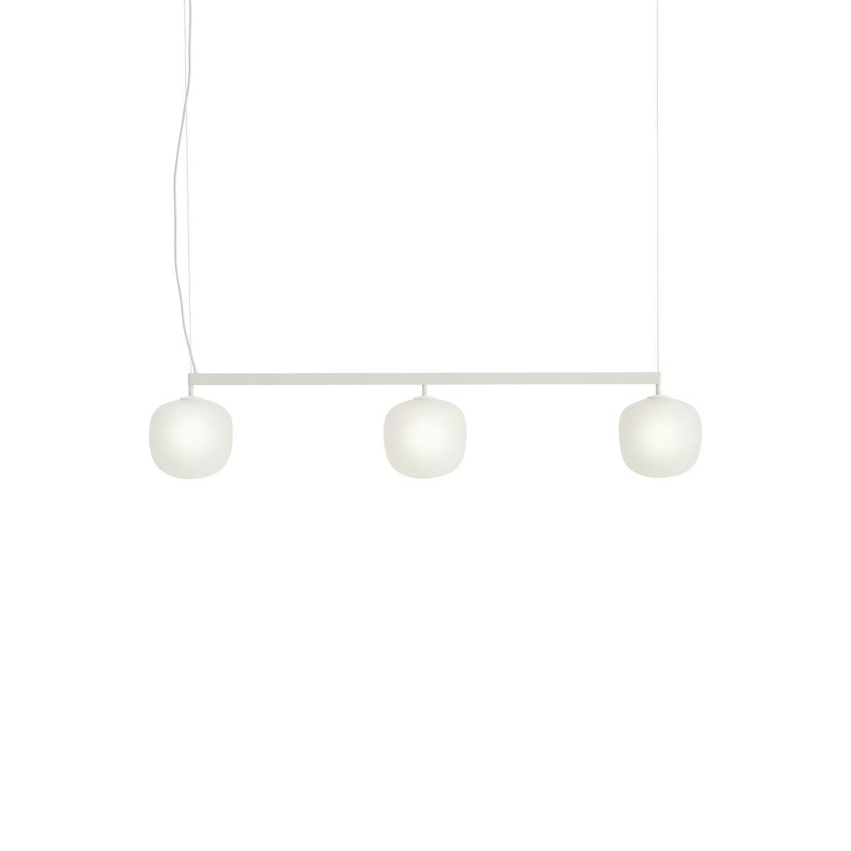 Rime Rail Lamp - White - Pendant Lights - Muuto