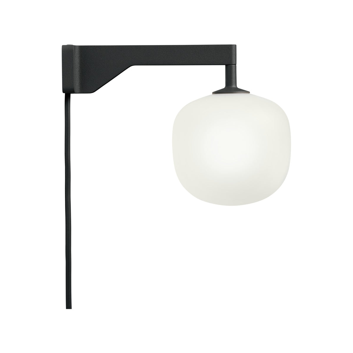Rime Wall Lamp - Black - Wall Lights - Muuto