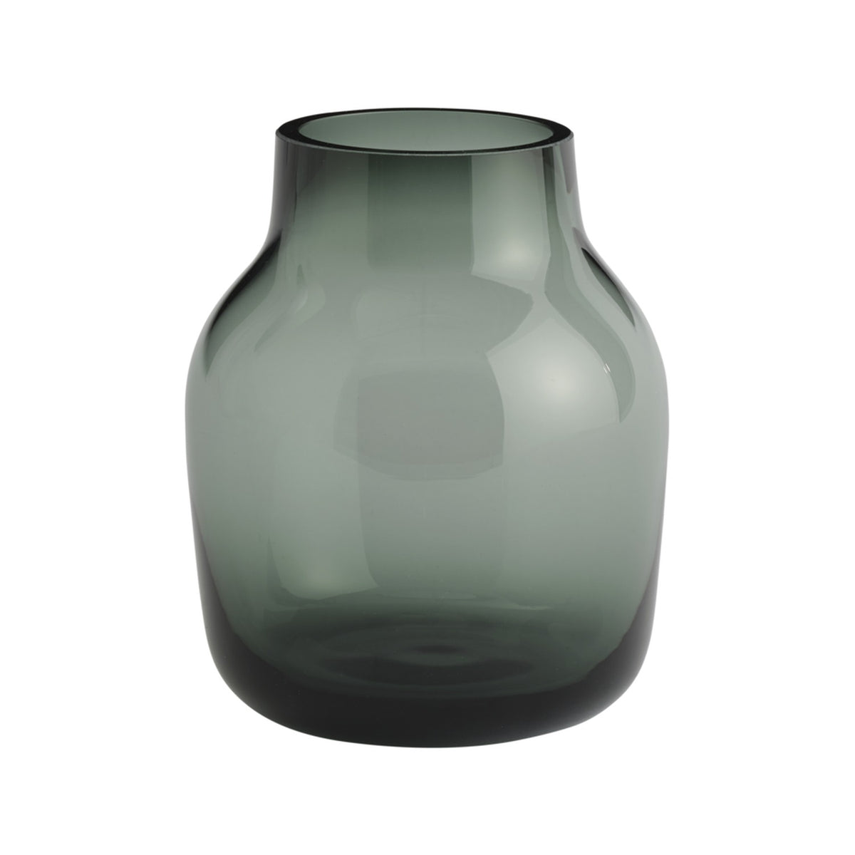 Silent Vase - Ø 11 cm, Dark Green - Vase - Muuto