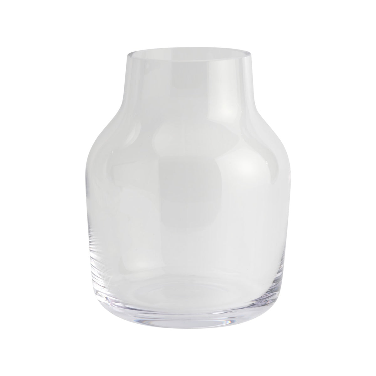 Silent Vase - Ø 15 cm, Clear - Vase - Muuto
