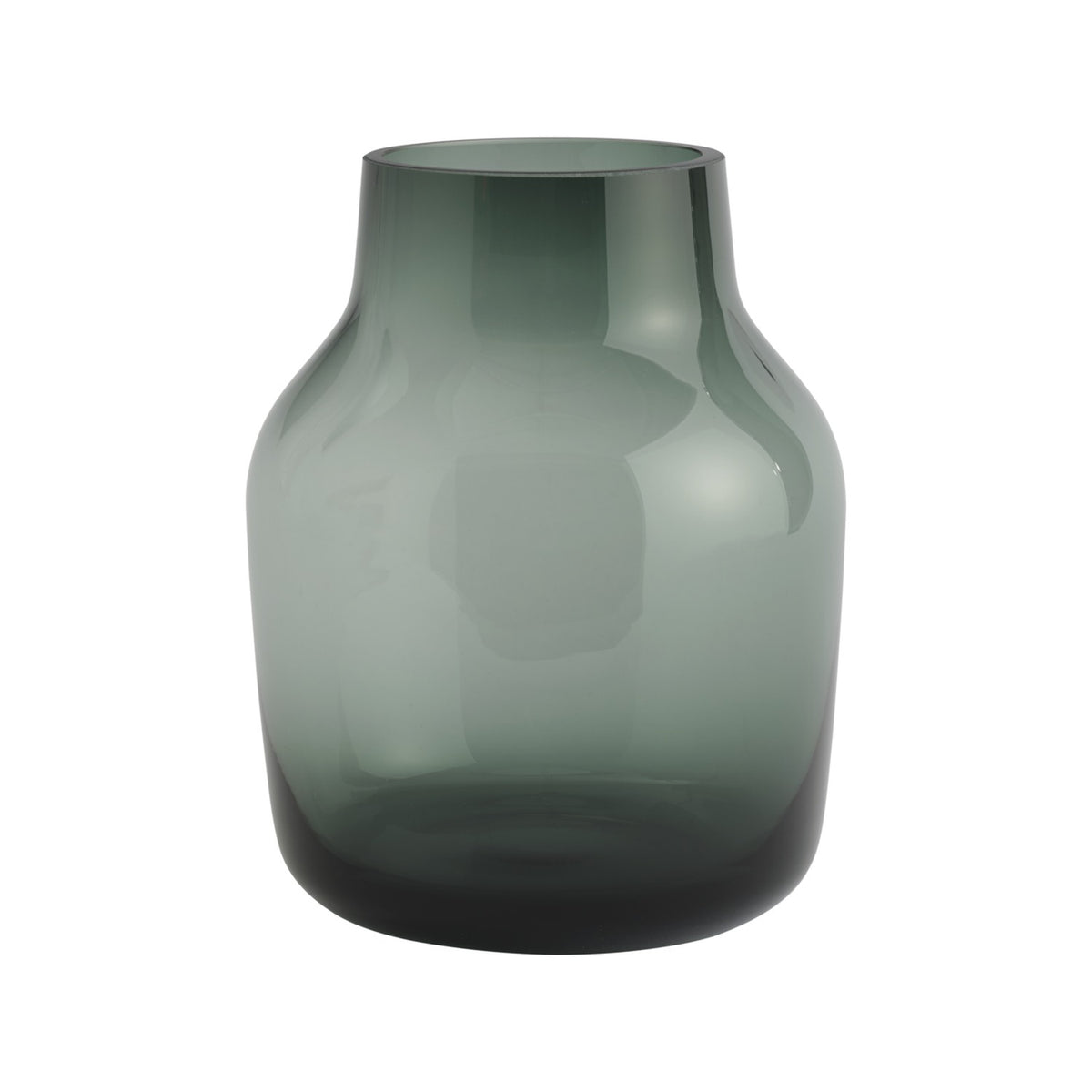 Silent Vase - Ø 15 cm, Dark Green - Vase - Muuto
