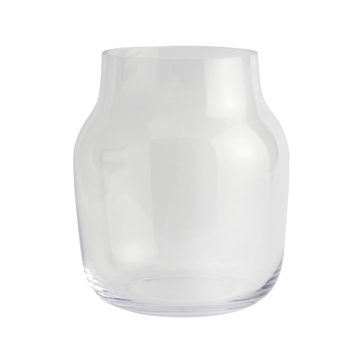 Silent Vase - Ø 20 cm, Clear - Vase - Muuto