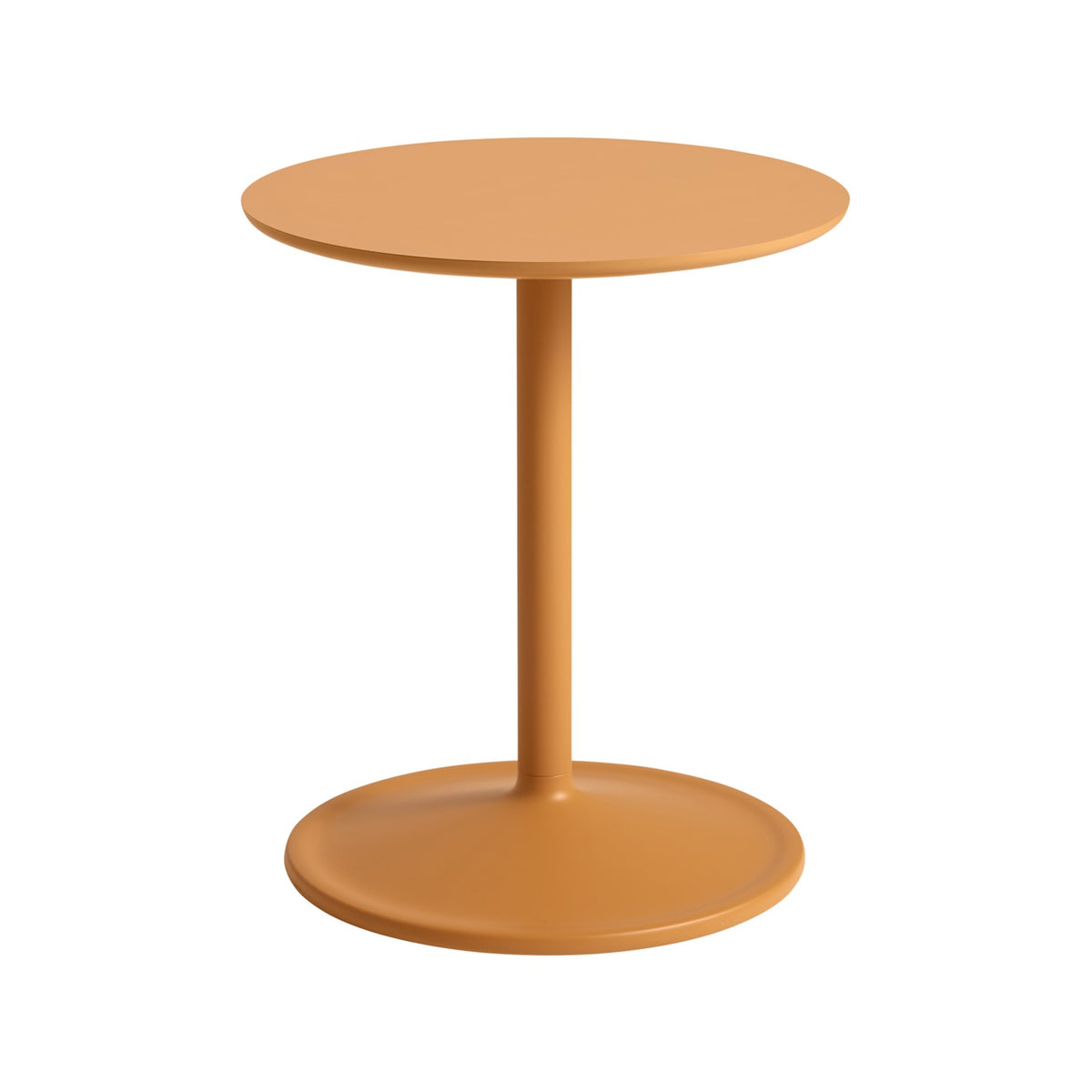 Soft Side Table - Ø 41 × H 48 cm, Orange Laminate / Orange - Side Tables - Muuto