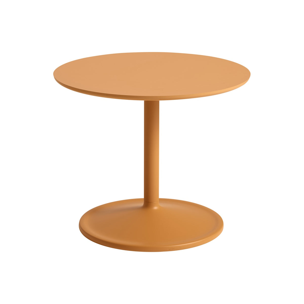 Soft Side Table - Ø 48 × H 40 cm, Orange Laminate / Orange - Side Tables - Muuto