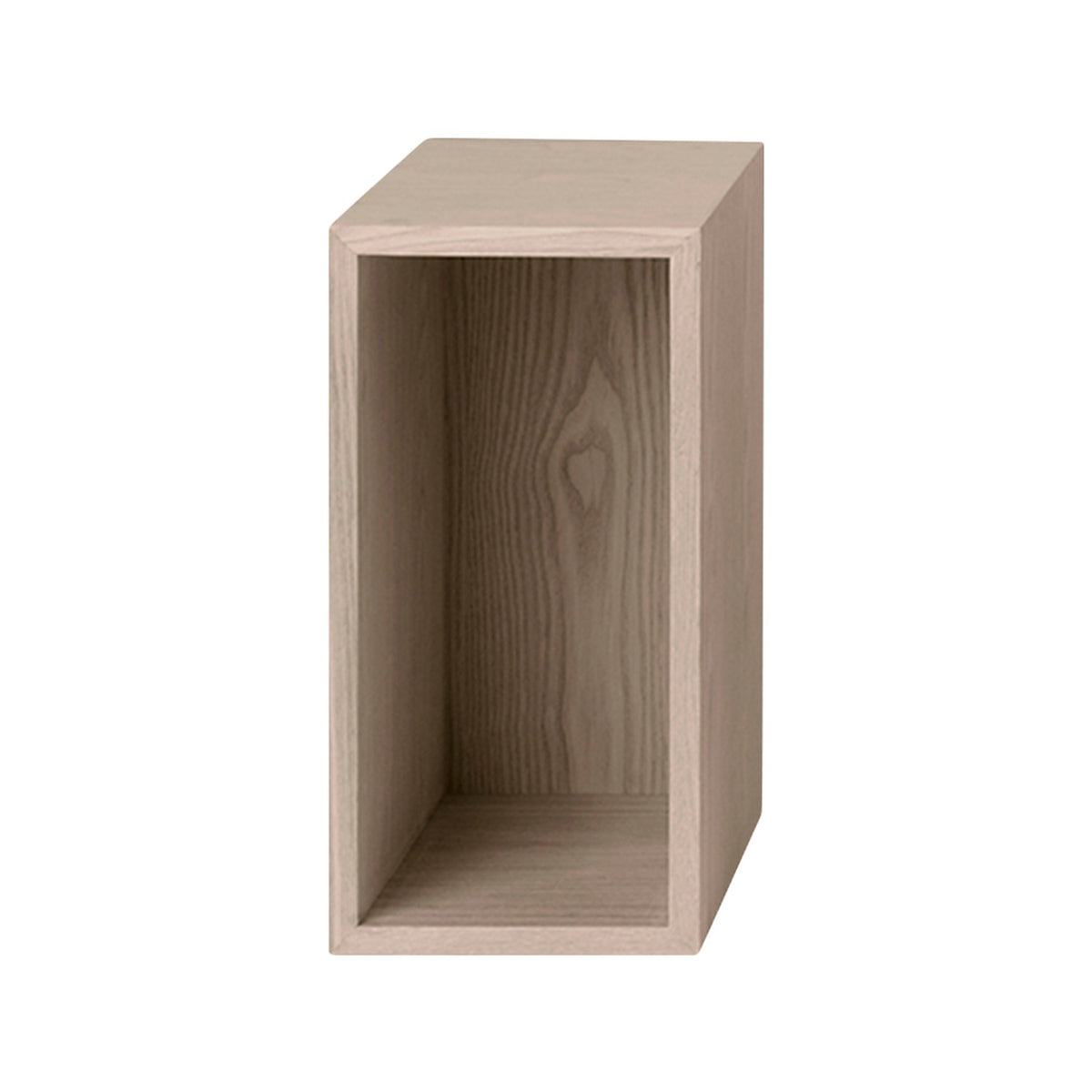 Stacked Module - With Backboard, Small, Oak - Shelving - Muuto