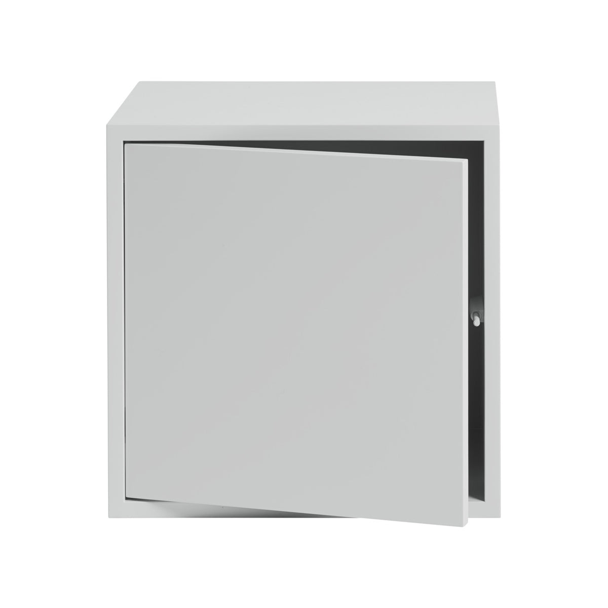 Stacked Module - With Door, Medium, Grey - Shelving - Muuto