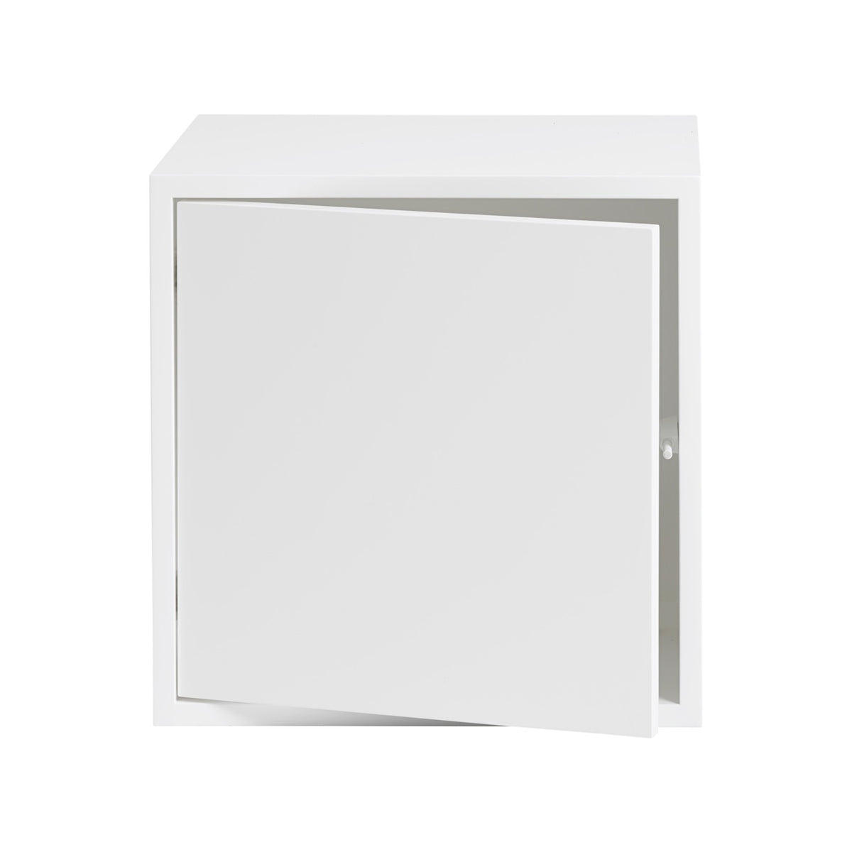 Stacked Module - With Door, Medium, White - Shelving - Muuto