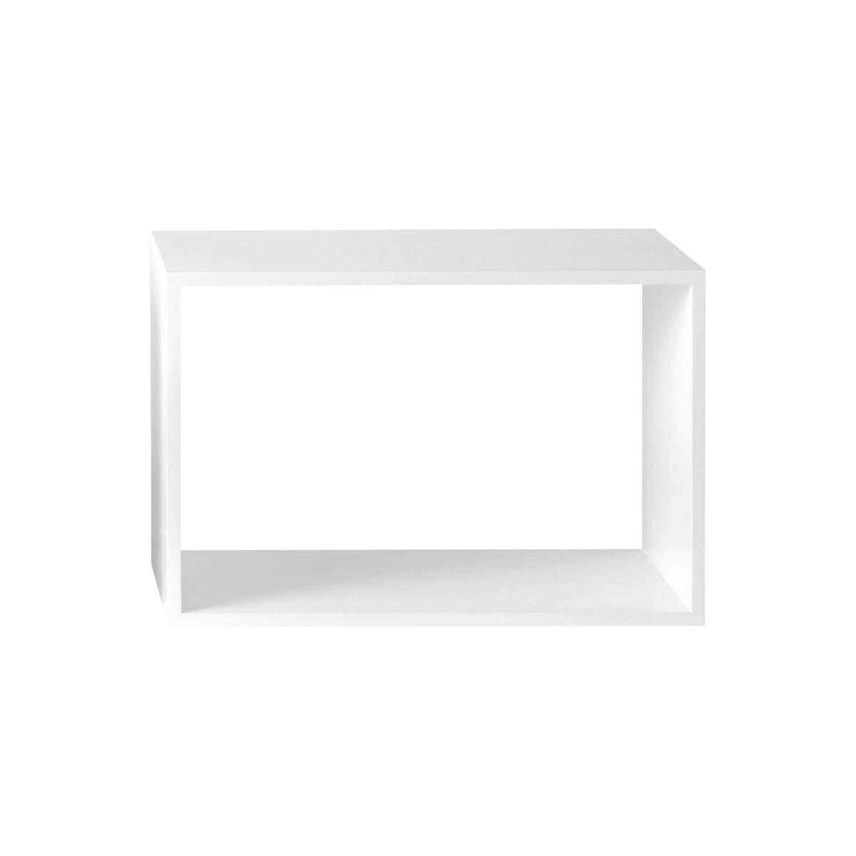 Stacked Module - Open, Large, White - Shelving - Muuto