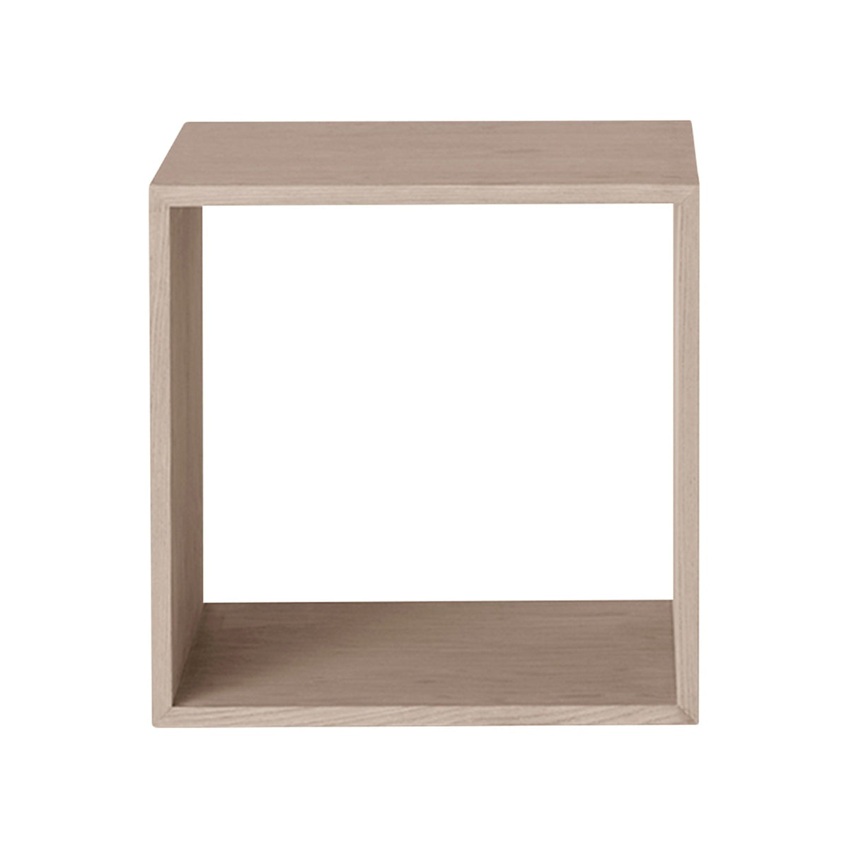 Stacked Module - Open, Medium, Oak - Shelving - Muuto