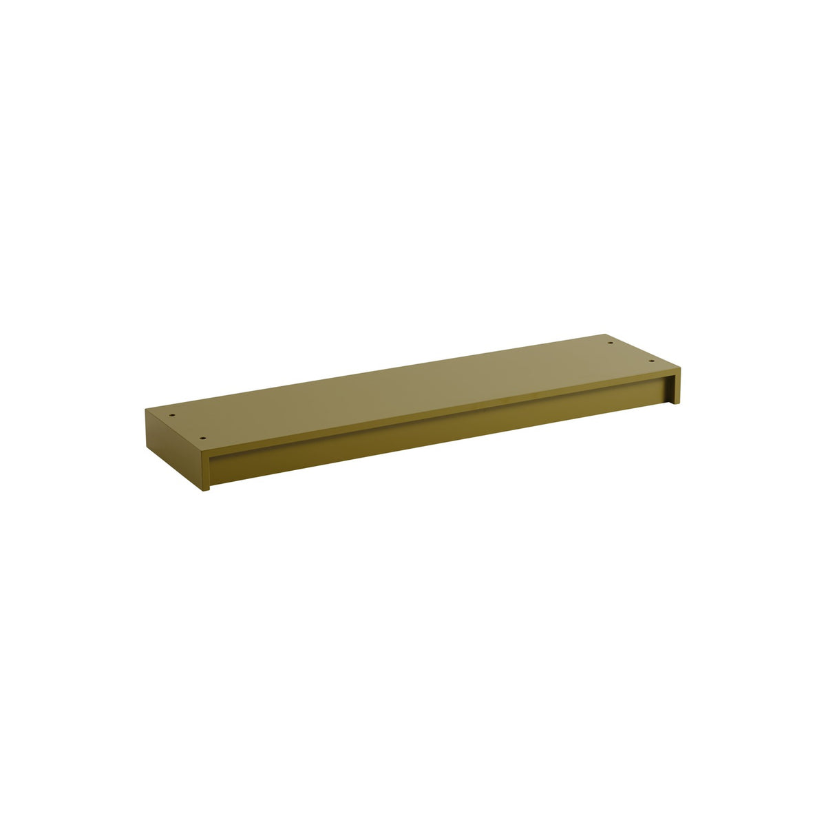 Stacked Plinth - 131 × 35 cm, Brown Green - Shelving - Muuto