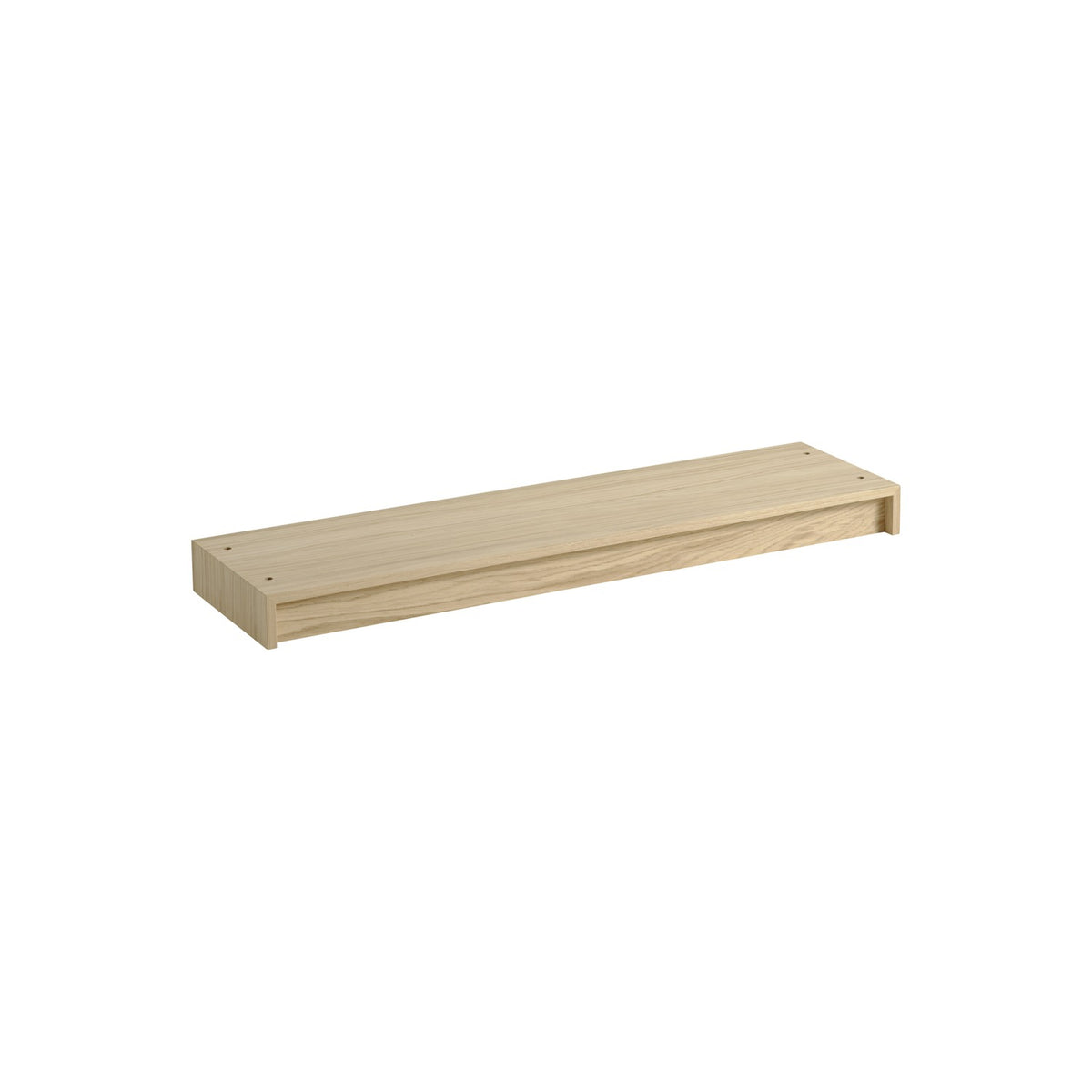 Stacked Plinth - 131 × 35 cm, Oak - Shelving - Muuto