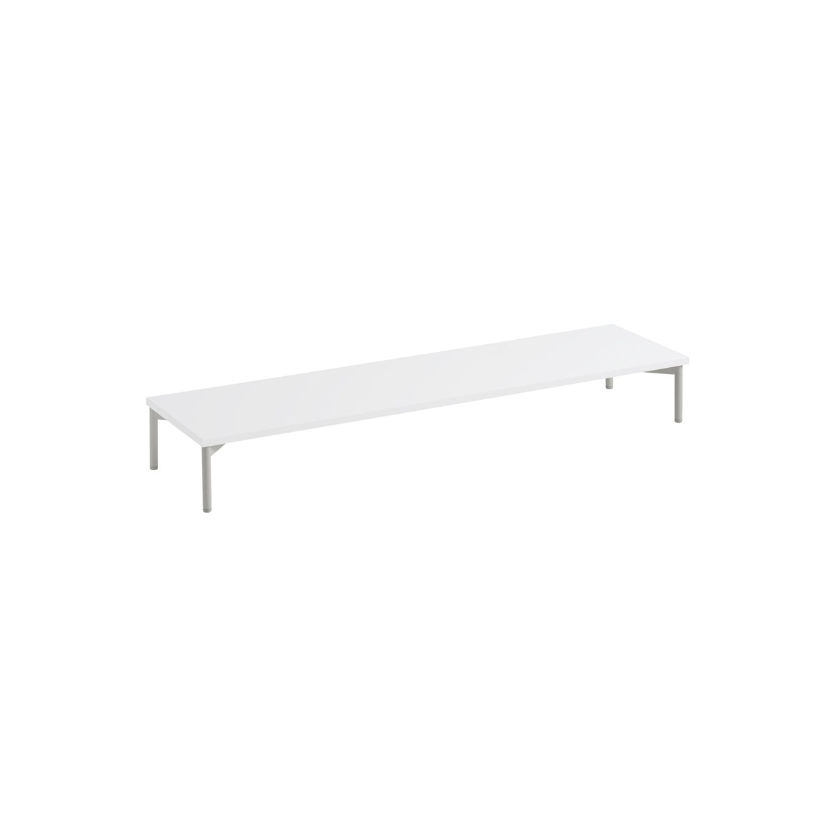 Stacked Podium - 131 × 35 cm, White - Shelving - Muuto