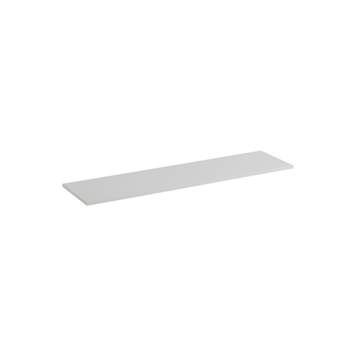 Stacked Top Plate - 131 × 35 cm, Grey - Shelving - Muuto