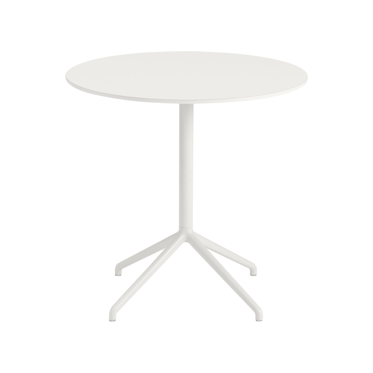 Still Café Table - Ø 75 cm, White Nanolaminate / White - Dining Tables - Muuto