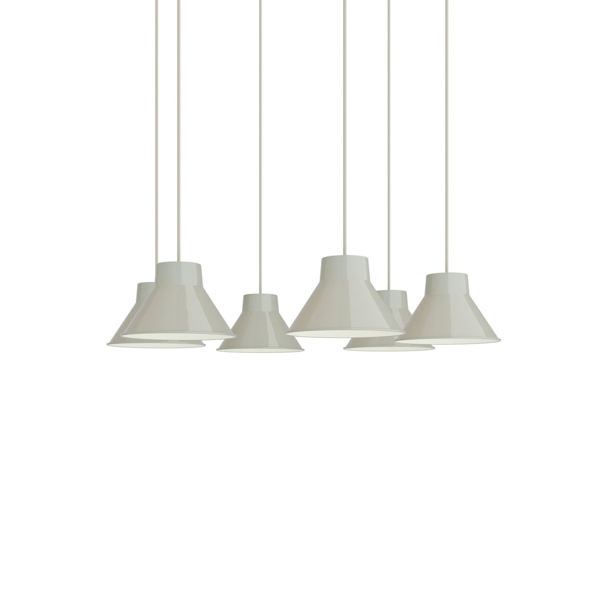 Top Pendant Cluster - Grey - Pendant Lights - Muuto