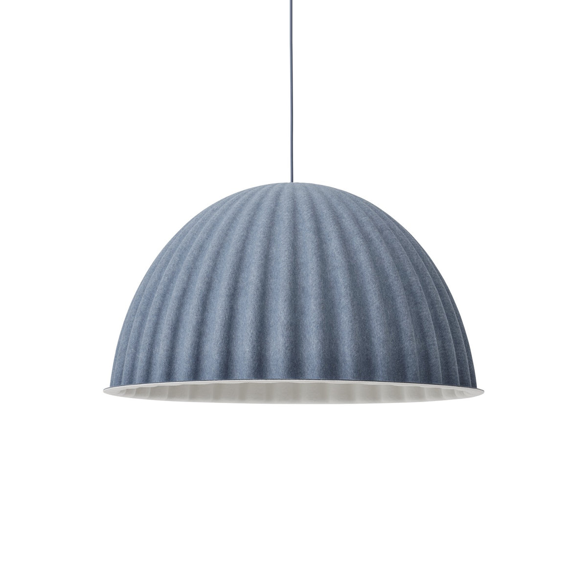 Under the Bell Pendant Lamp - Ø 82 cm, Blue Grey - Pendant Lights - Muuto