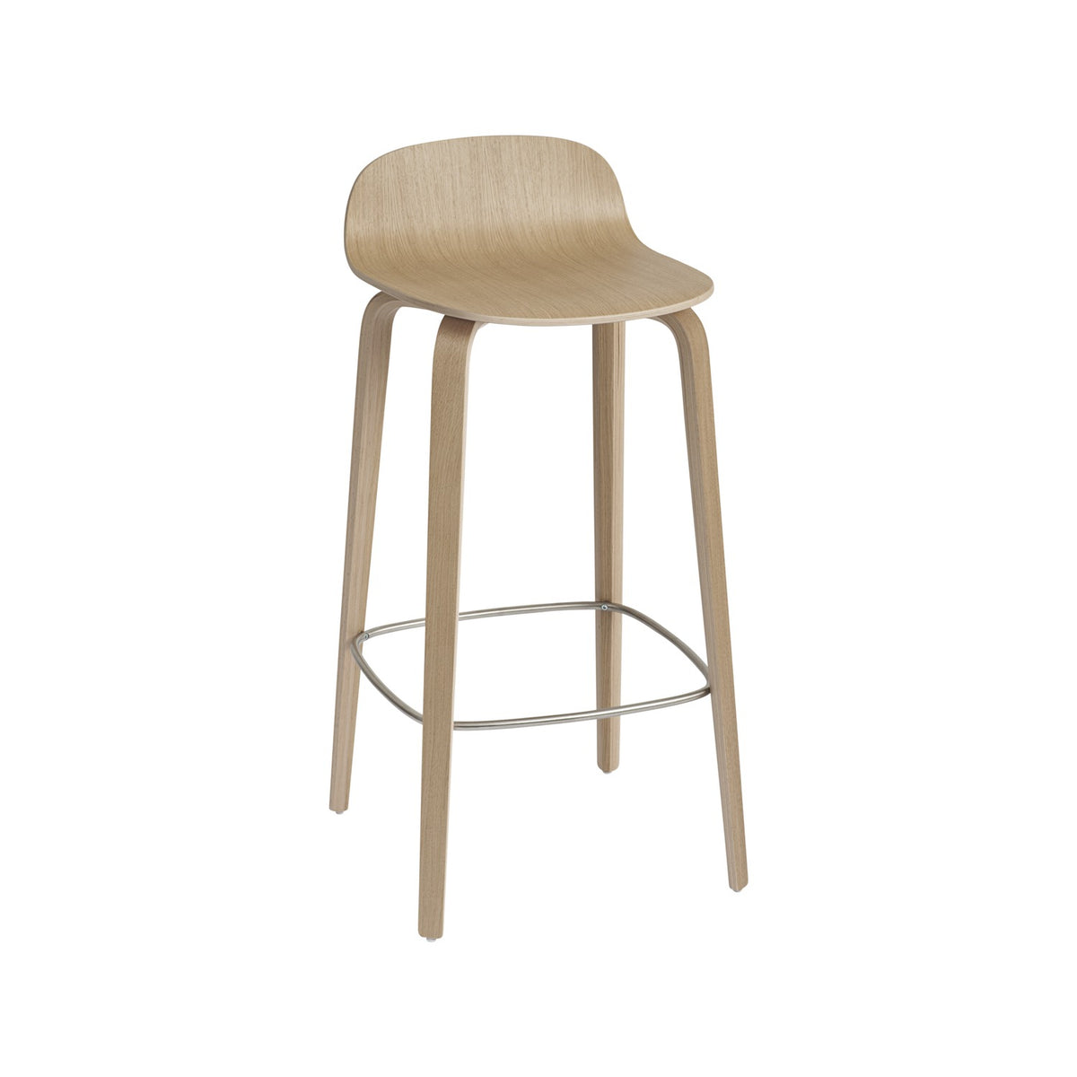 Visu Bar Stool - Oak - Stools - Muuto