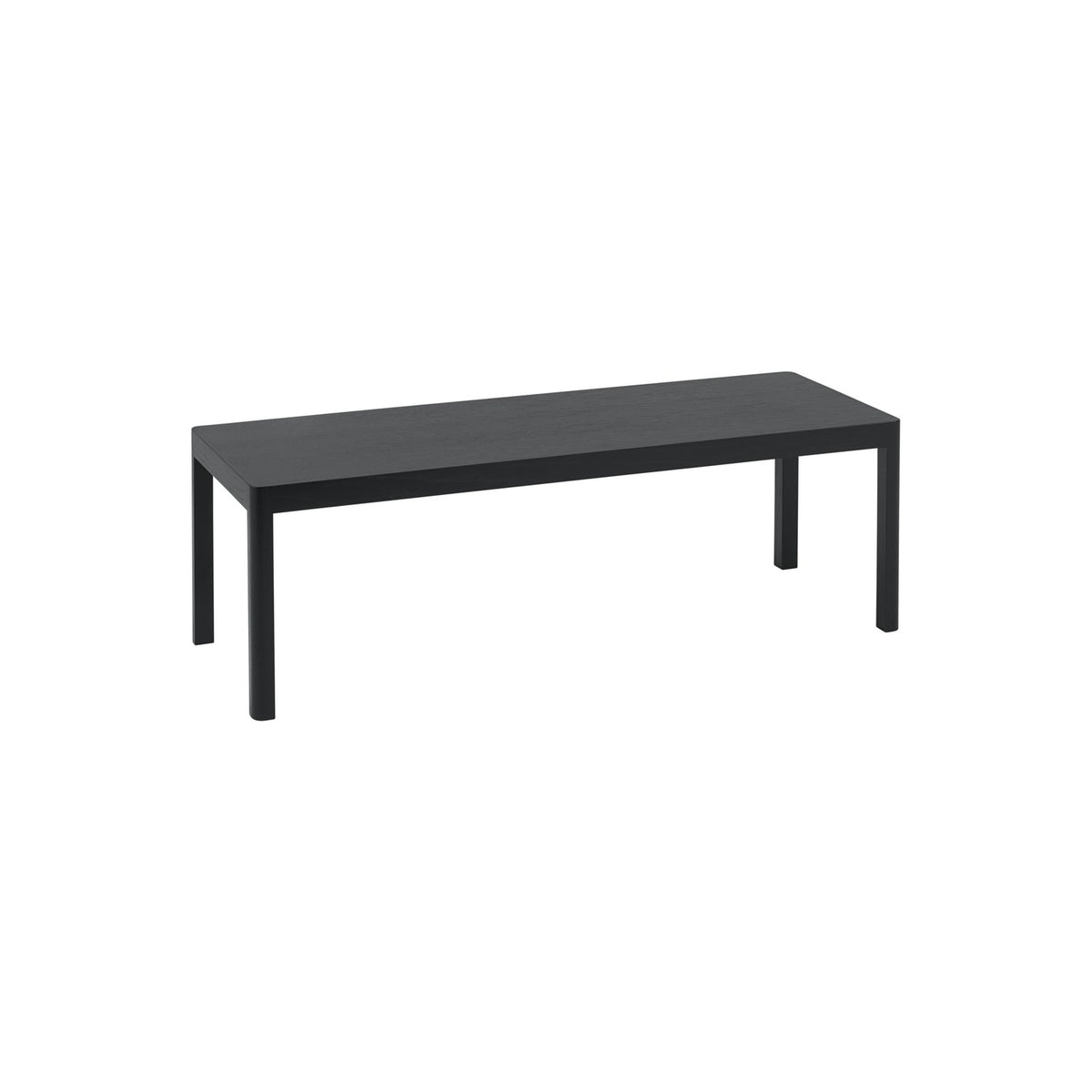 Workshop Coffee Table - 120 × 43 cm, Black - Coffee & Side Tables - Muuto