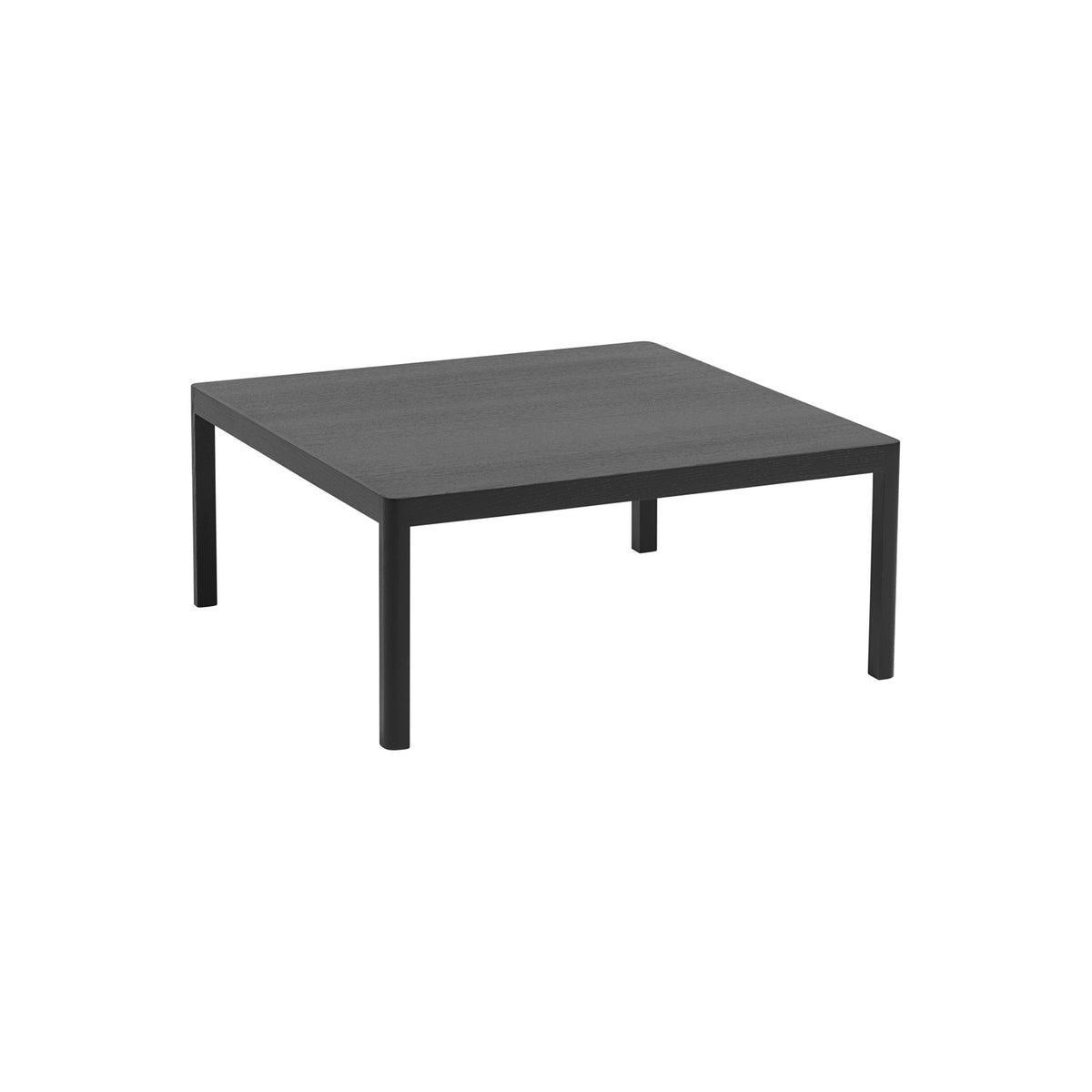 Workshop Coffee Table - 86 × 86 cm, Black - Coffee & Side Tables - Muuto