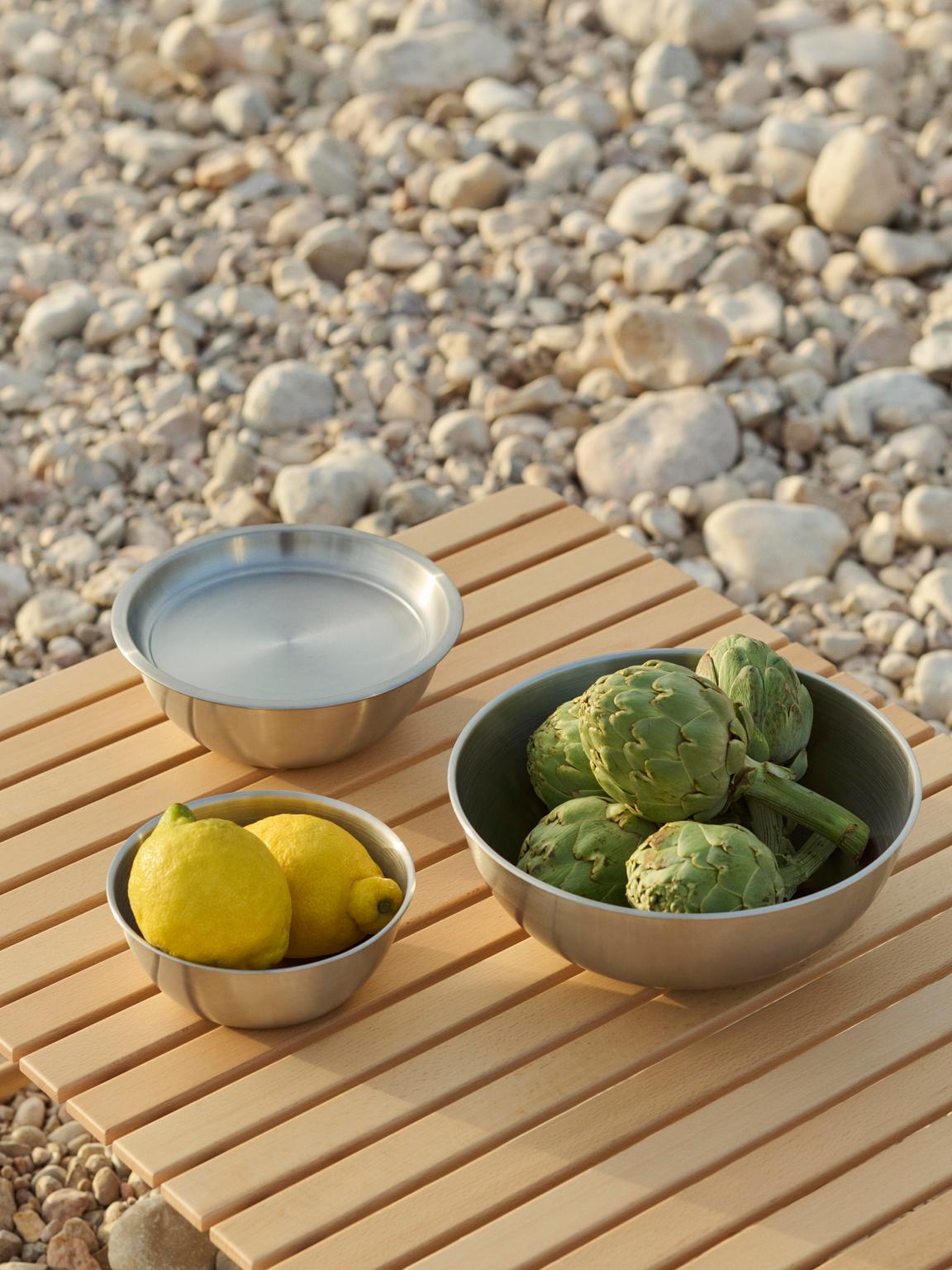 Outdoor Market Steel Bowl – Set of 2