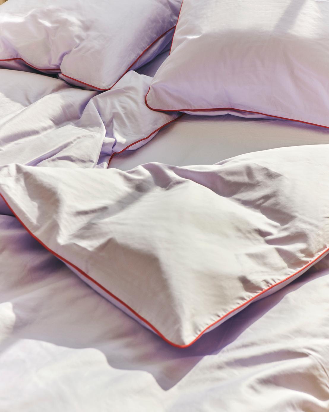 Outline Duvet Cover - Lavender