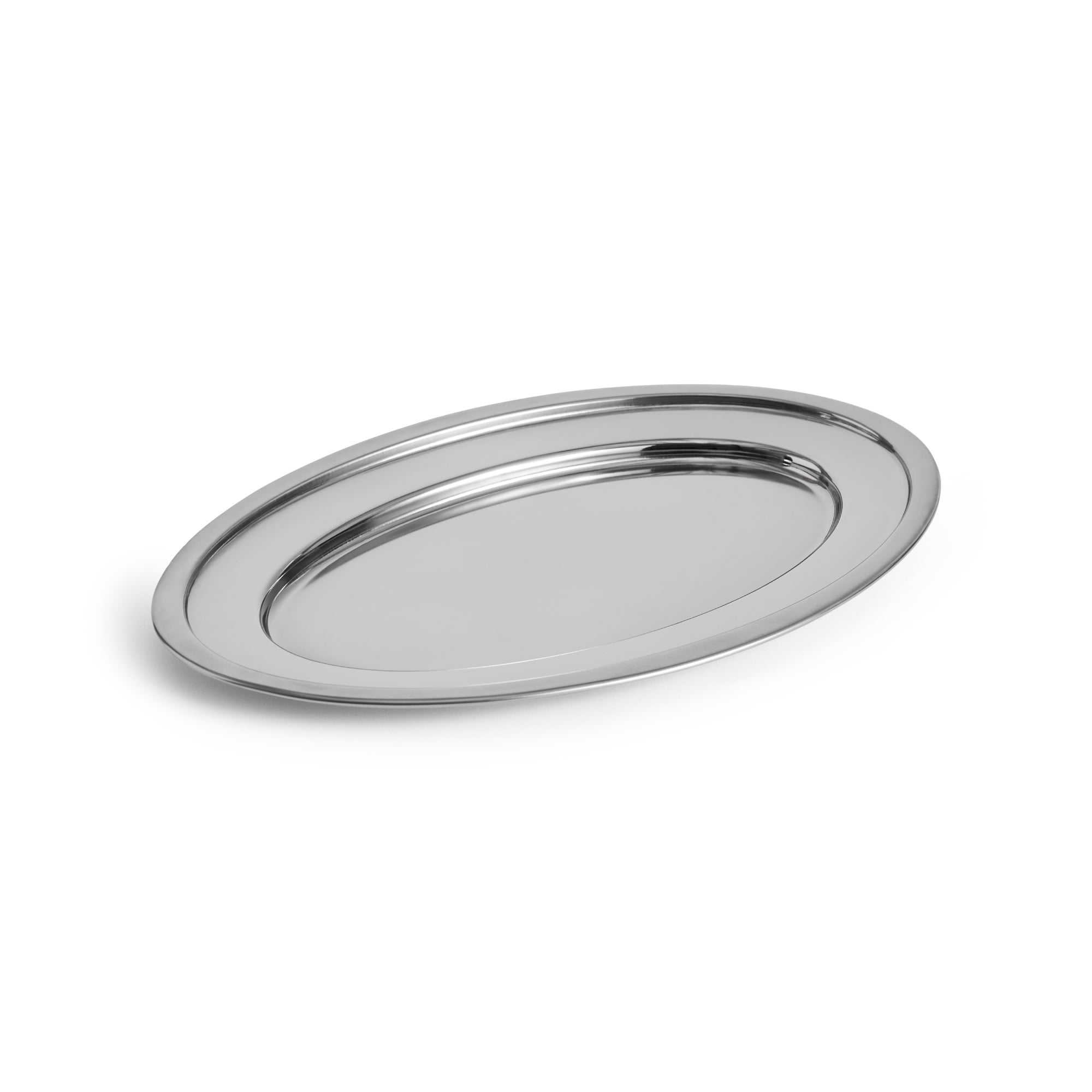 Essential Steel Oval Dish