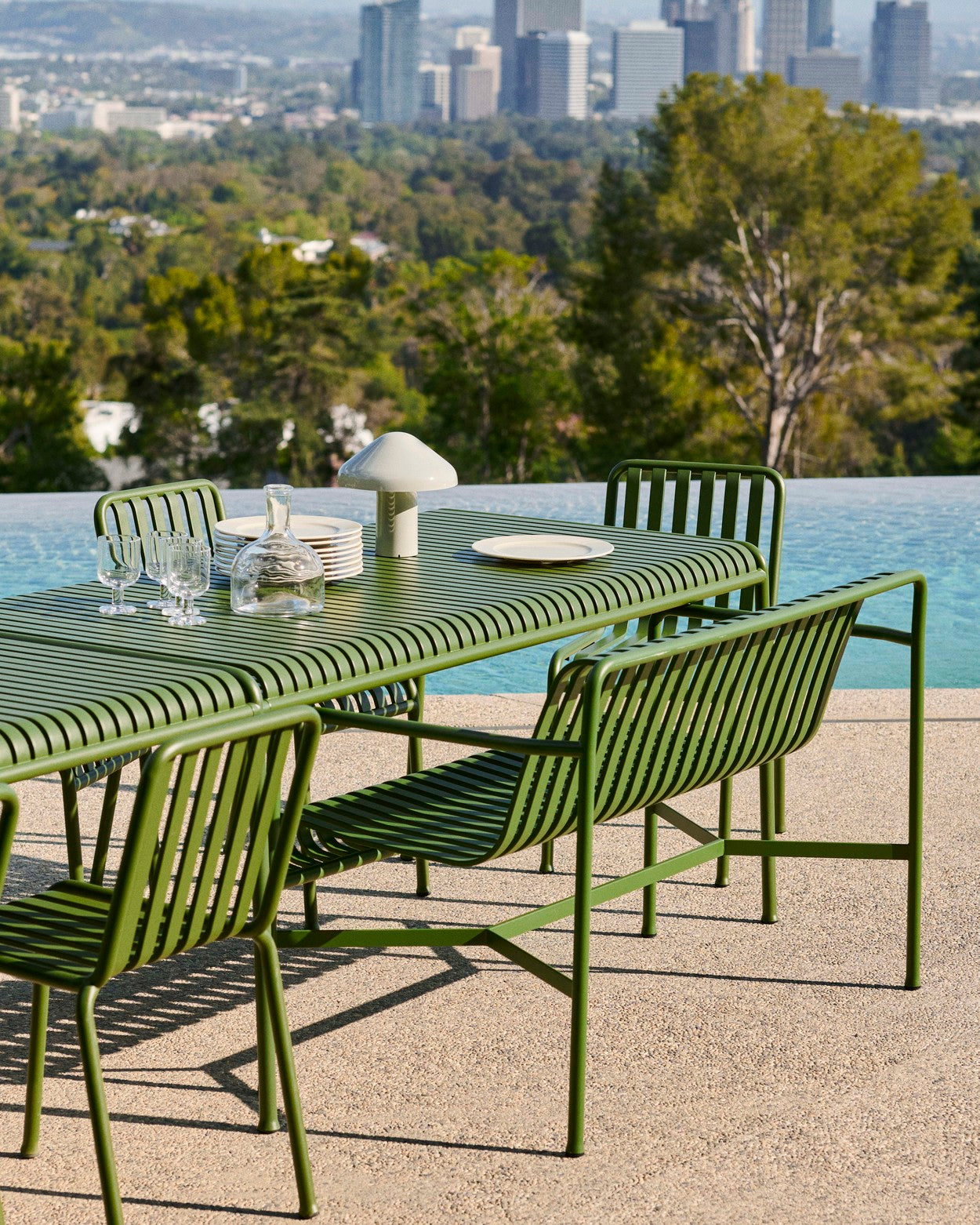 Palissade Dining Bench Armrest