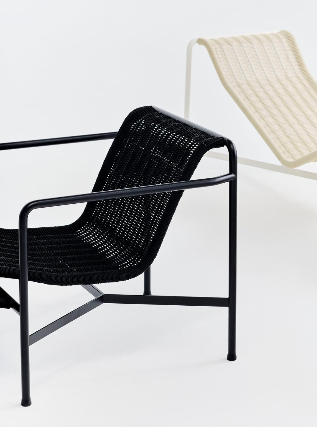 Palissade Cord Loungesessel niedrig