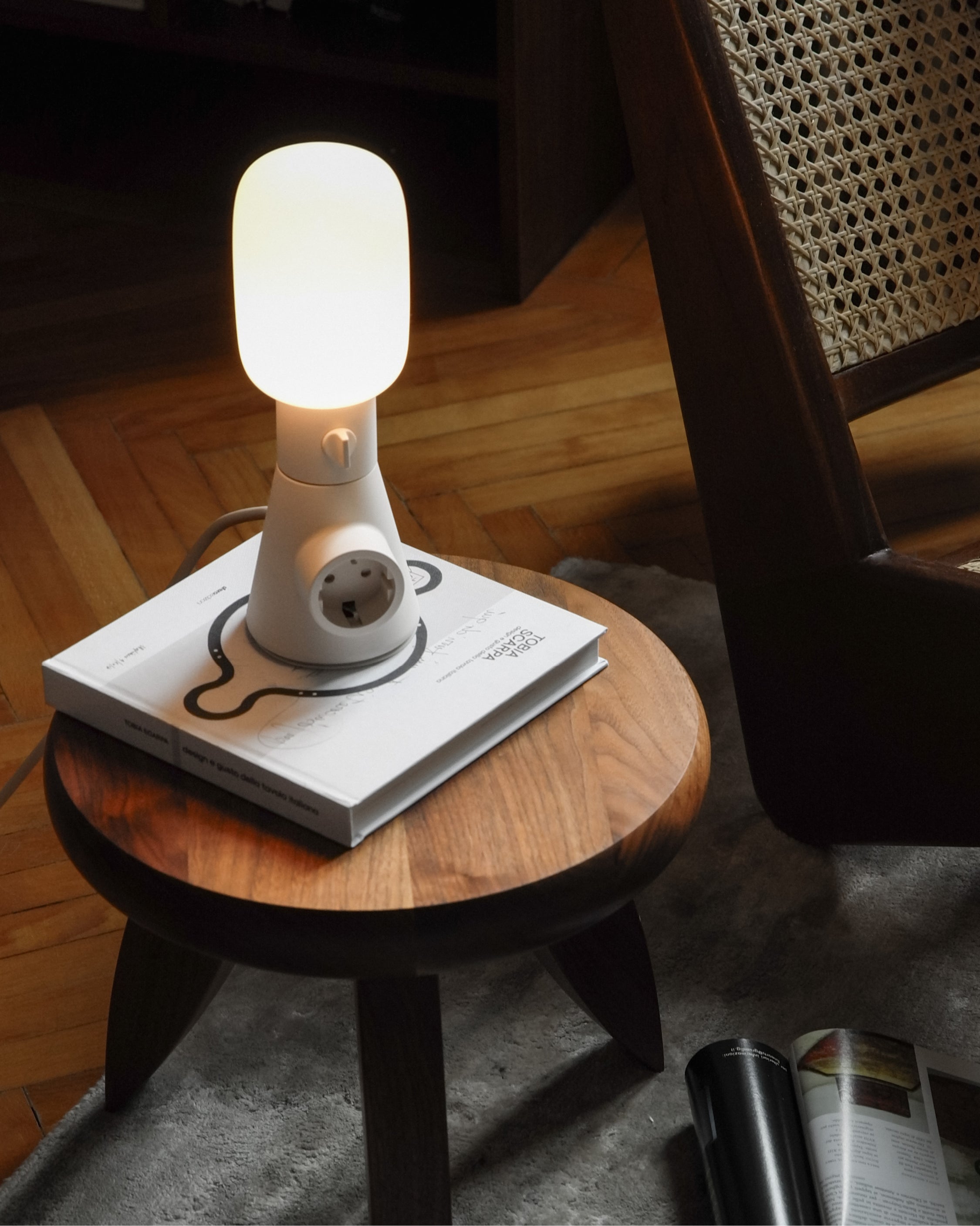 Plug-in Lamp - Pearl