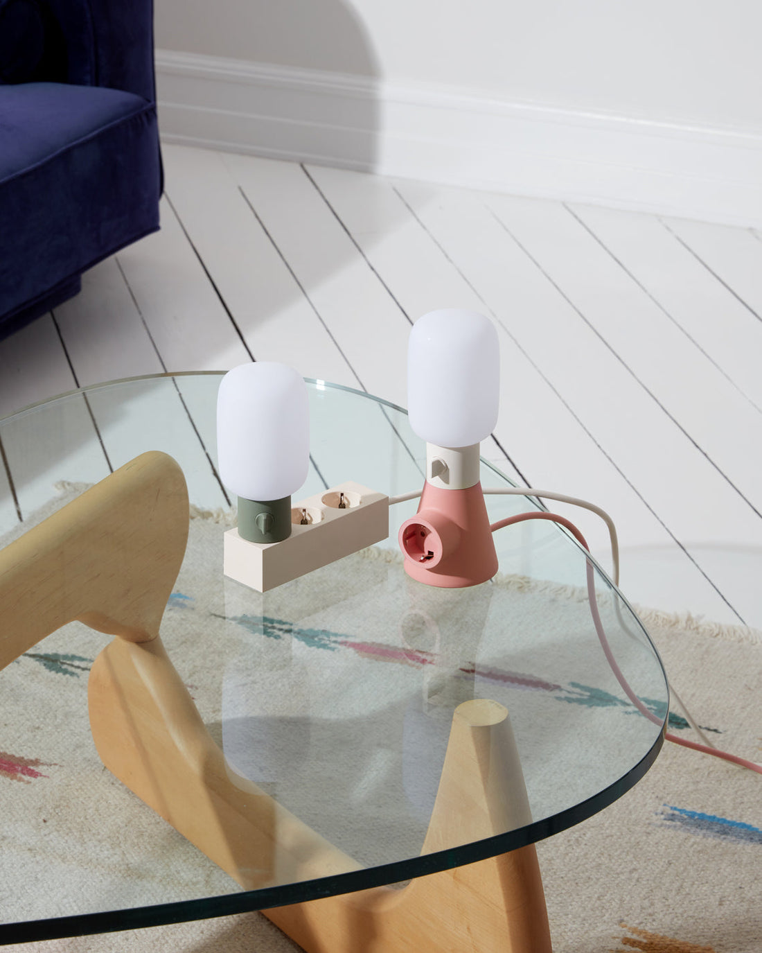 Plug-in Lamp - Mossy Green