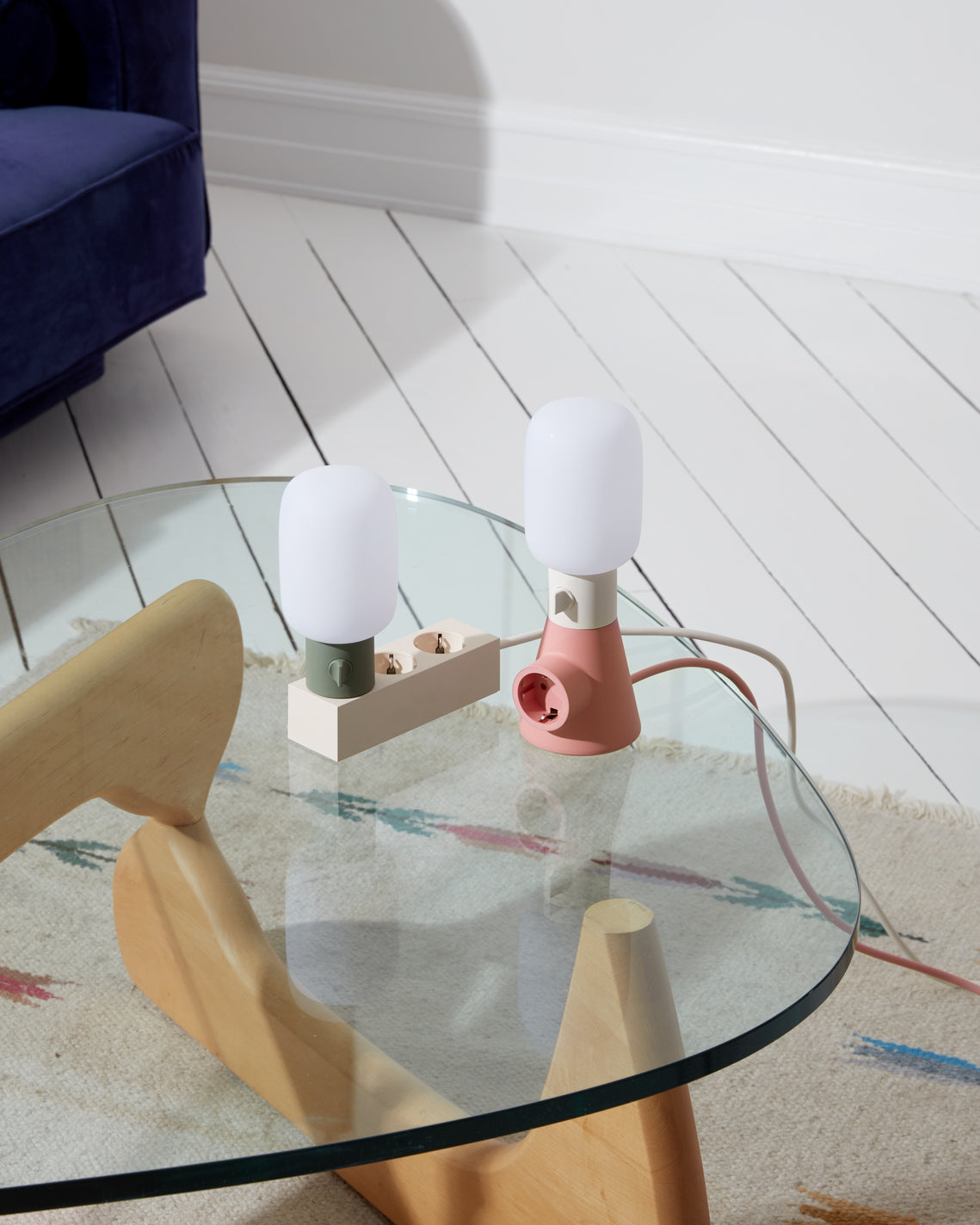 Plug-in Lamp - Mossy Green