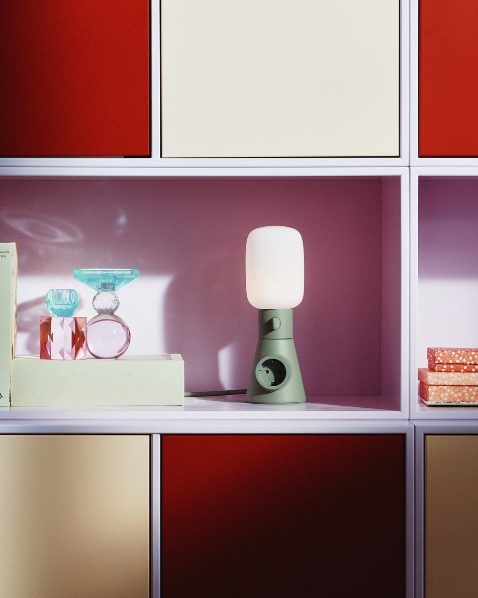 Plug-in Lamp - Mossy Green
