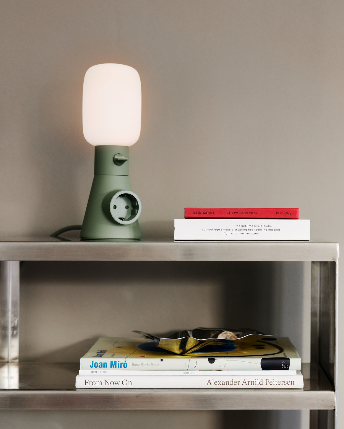 Plug-in Lamp - Mossy Green