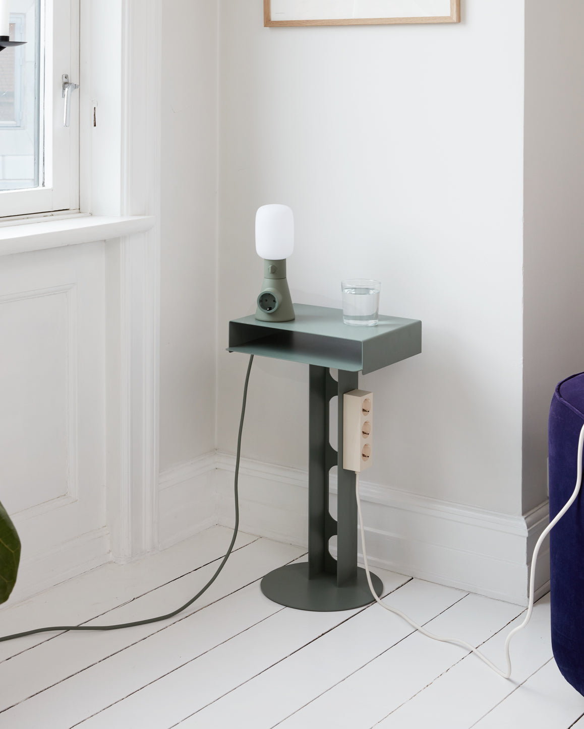 Plug-in Lamp - Mossy Green