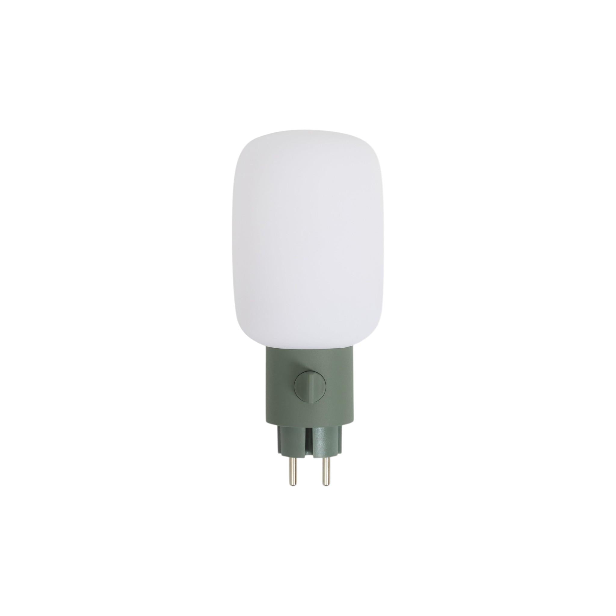 Plug-in Lamp - Mossy Green