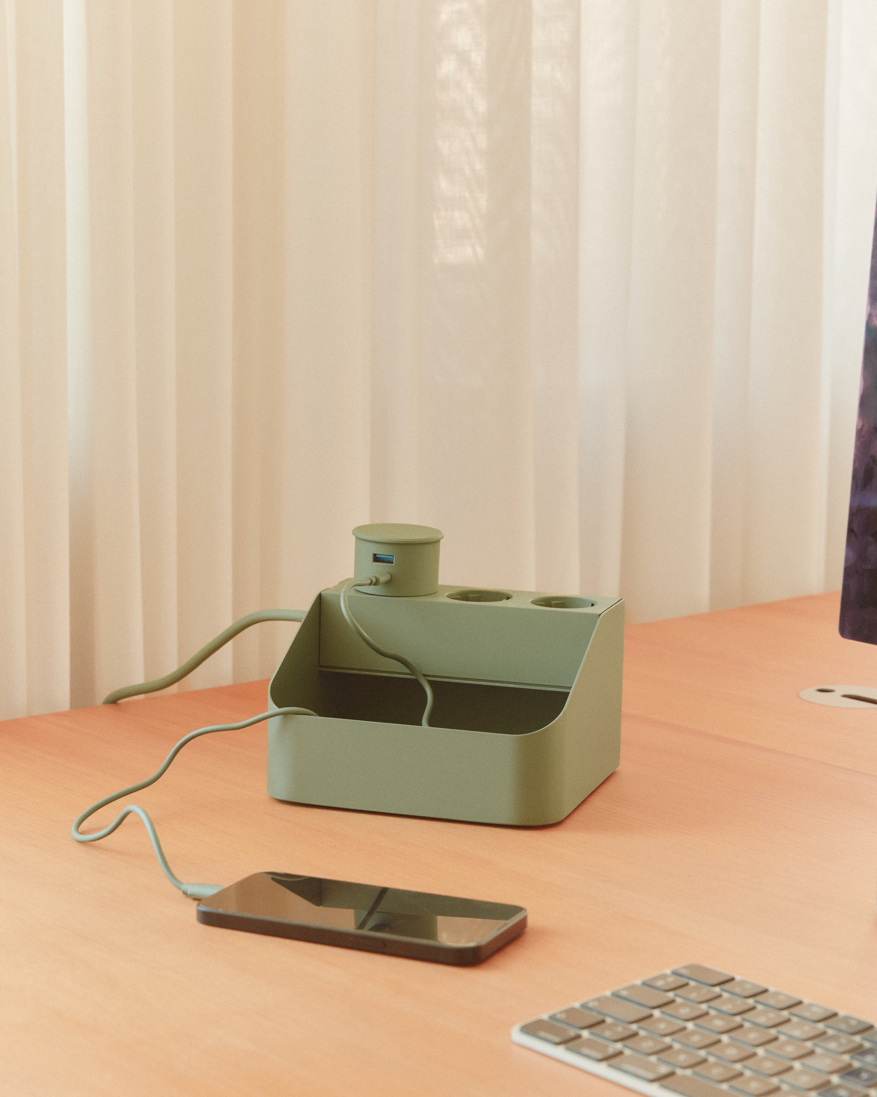 Power Bar Tray - Mossy Green
