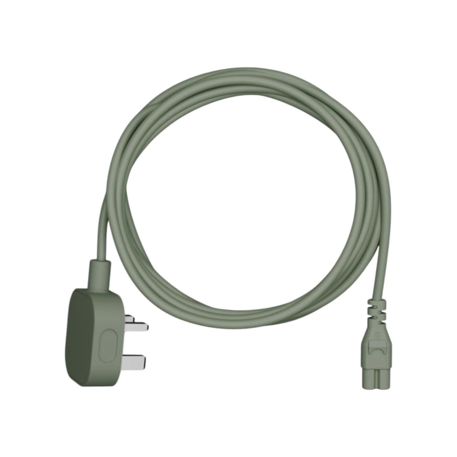 Power Cable 7.5 UK - Mossy Green