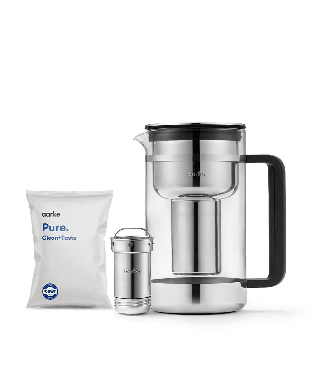 Purifier Large – Water filter pitcher in glass