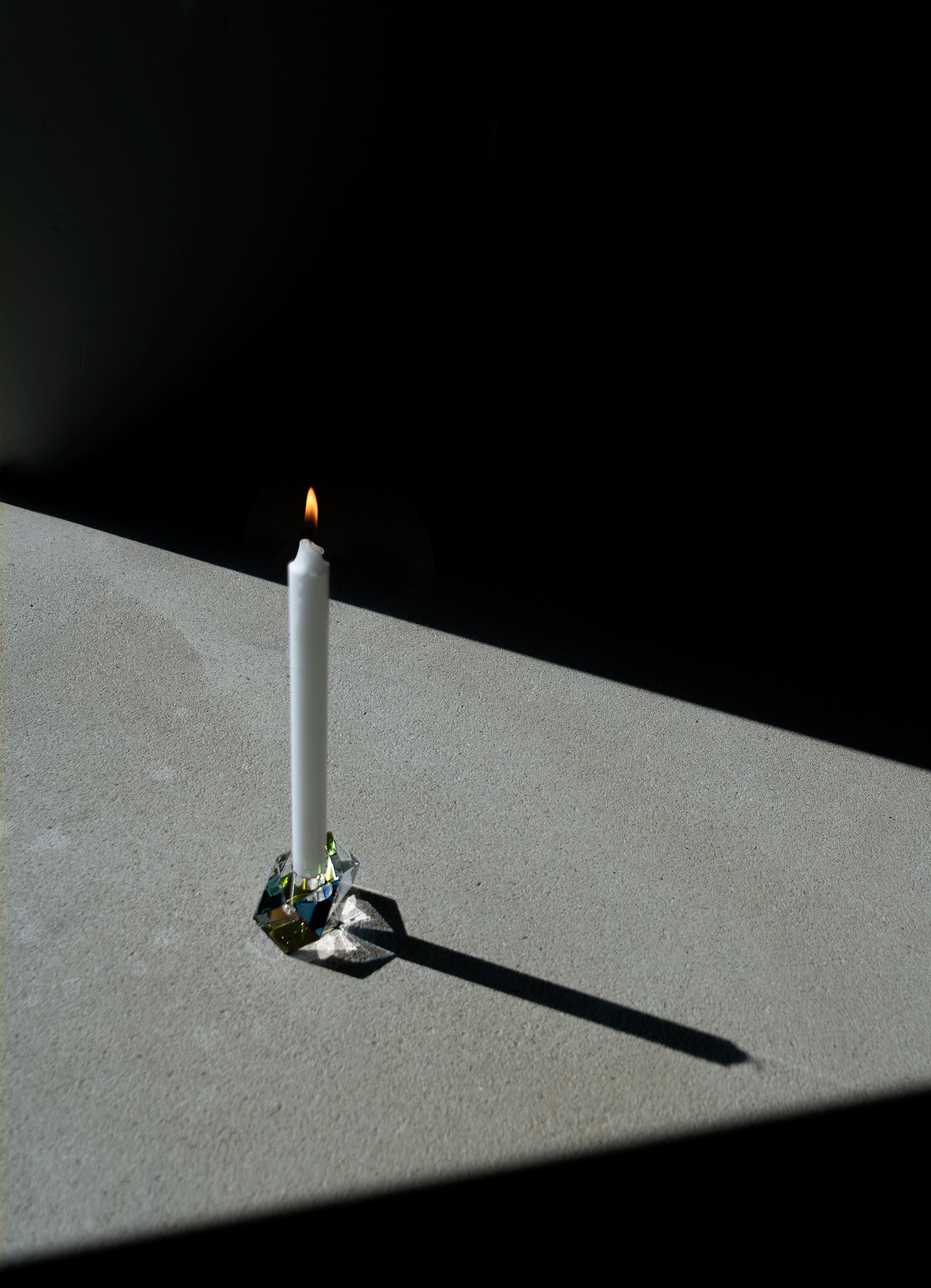 Regenbogen – Kerzenhalter