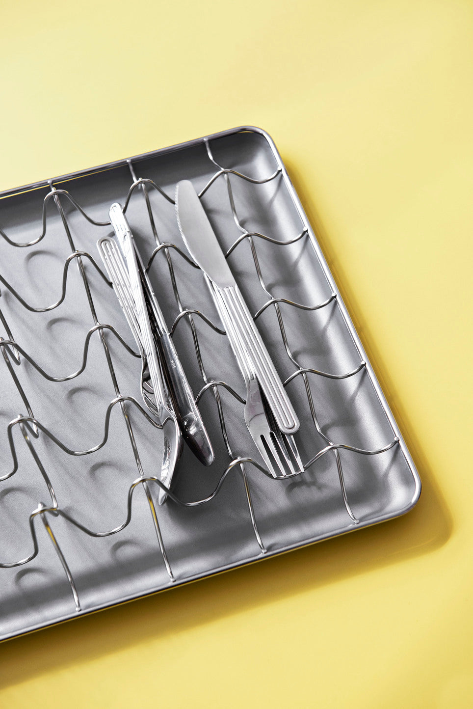 Shortwave Dish Rack - Stainless Steel